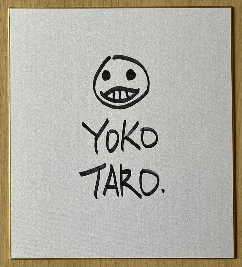 Yoko-Taro-Shikishi
